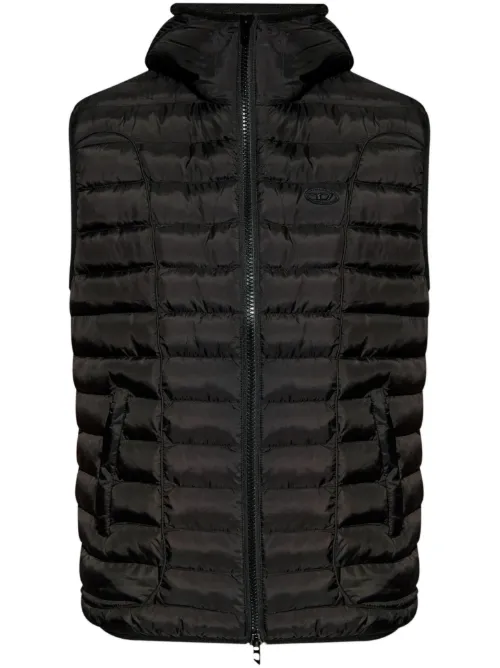 Diesel gilet W-Temple - Noir - Diesel - Modalova