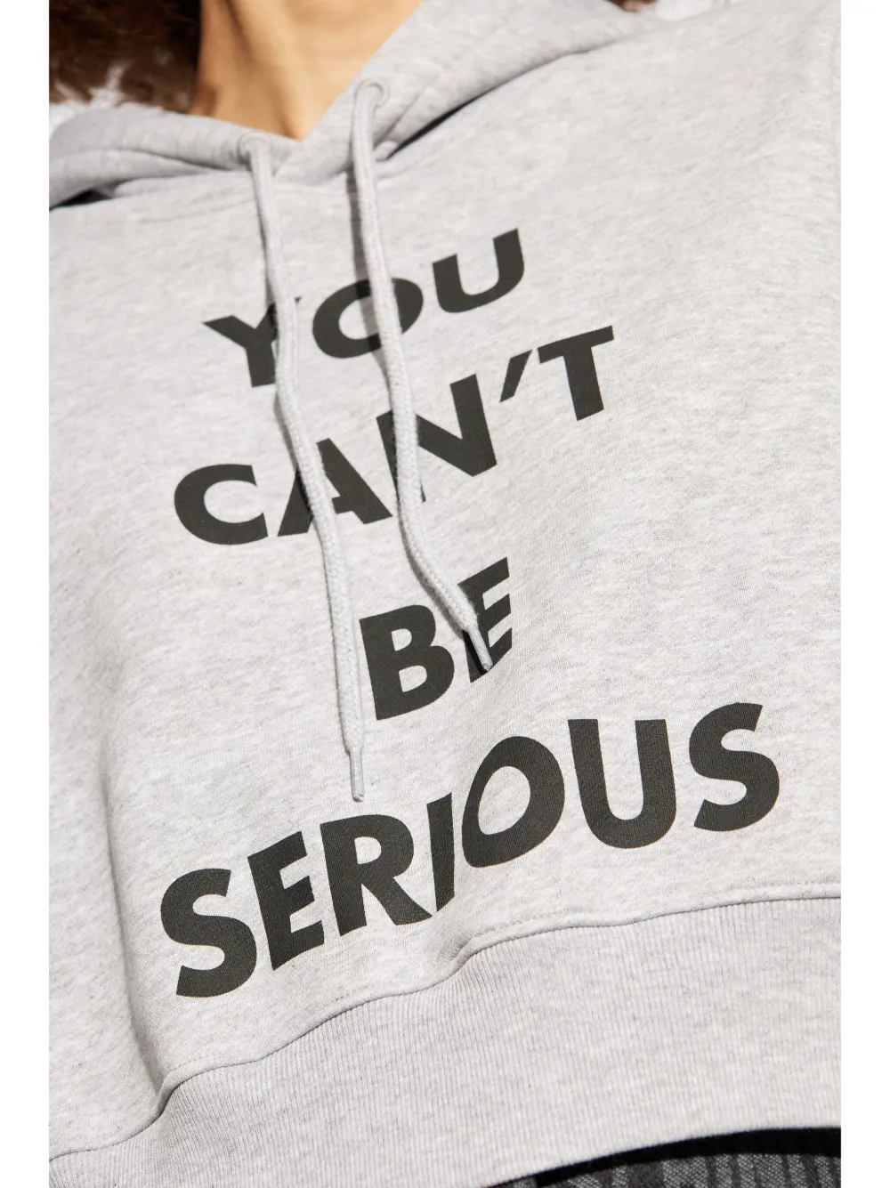 Moschino Hoodie met print Grijs