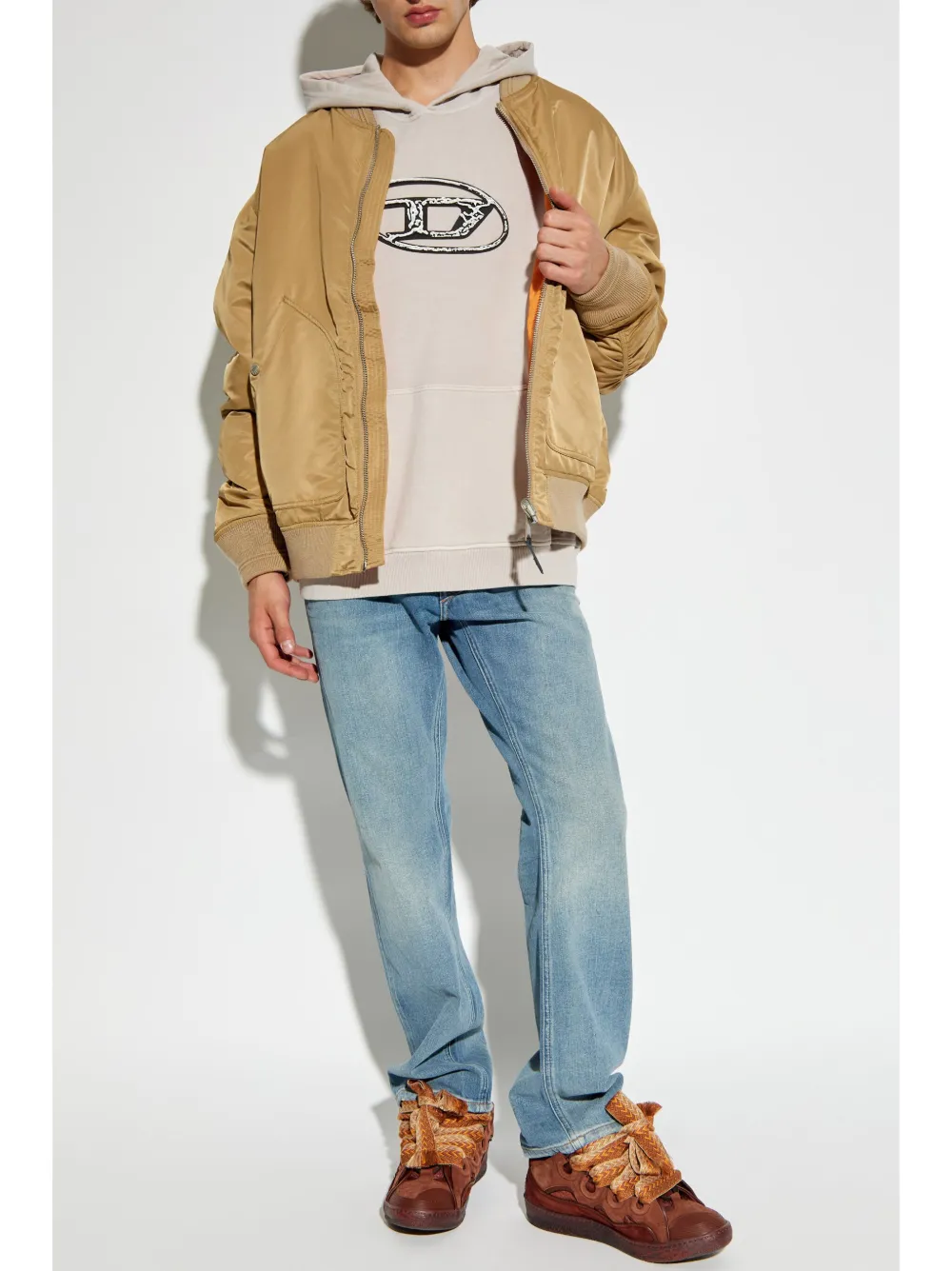 Diesel J-Held bomber jacket - Beige