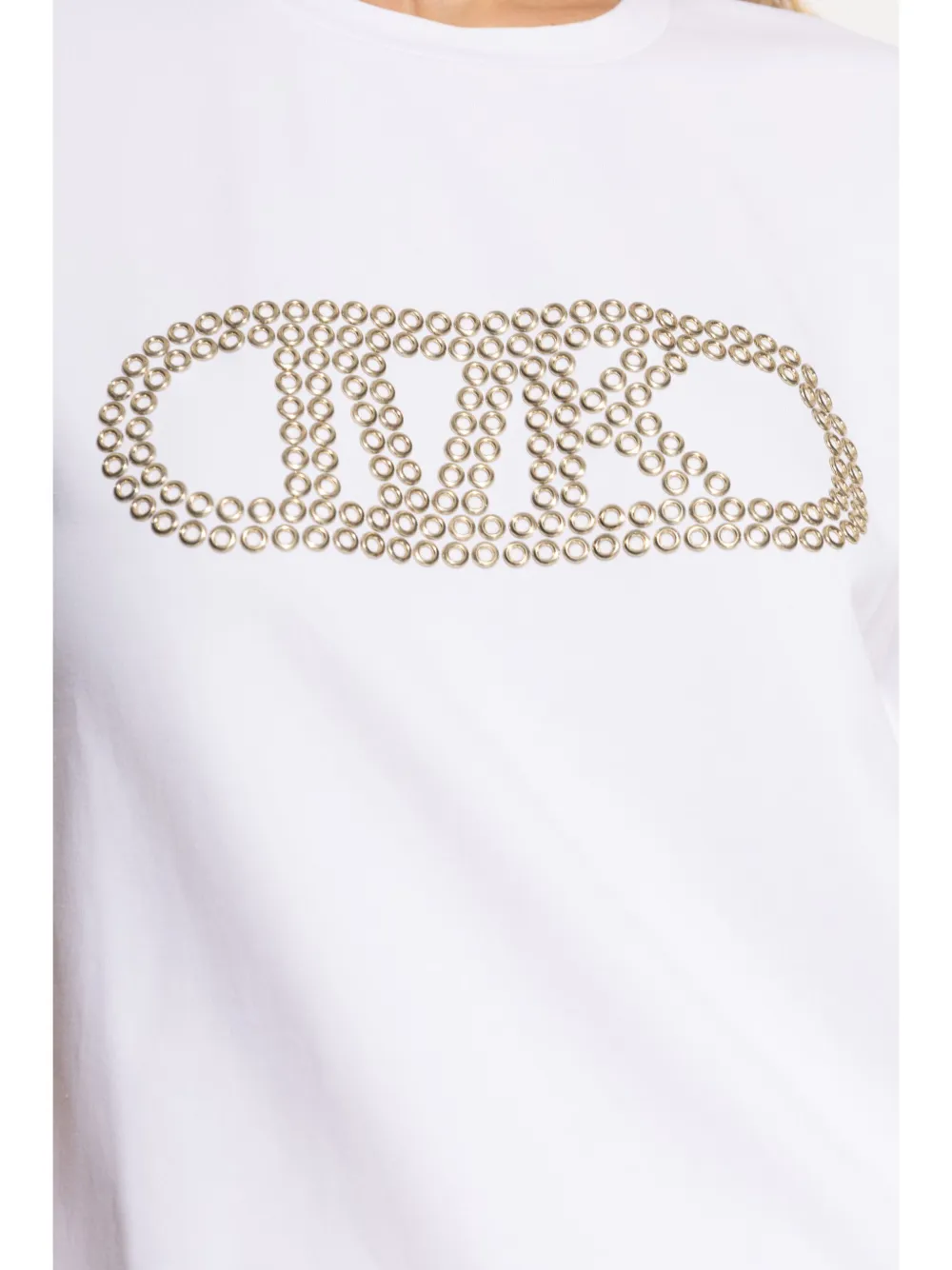 Michael Kors T-shirt met logo Wit