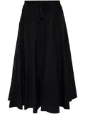 Yohji Yamamoto Midi skirt - Black