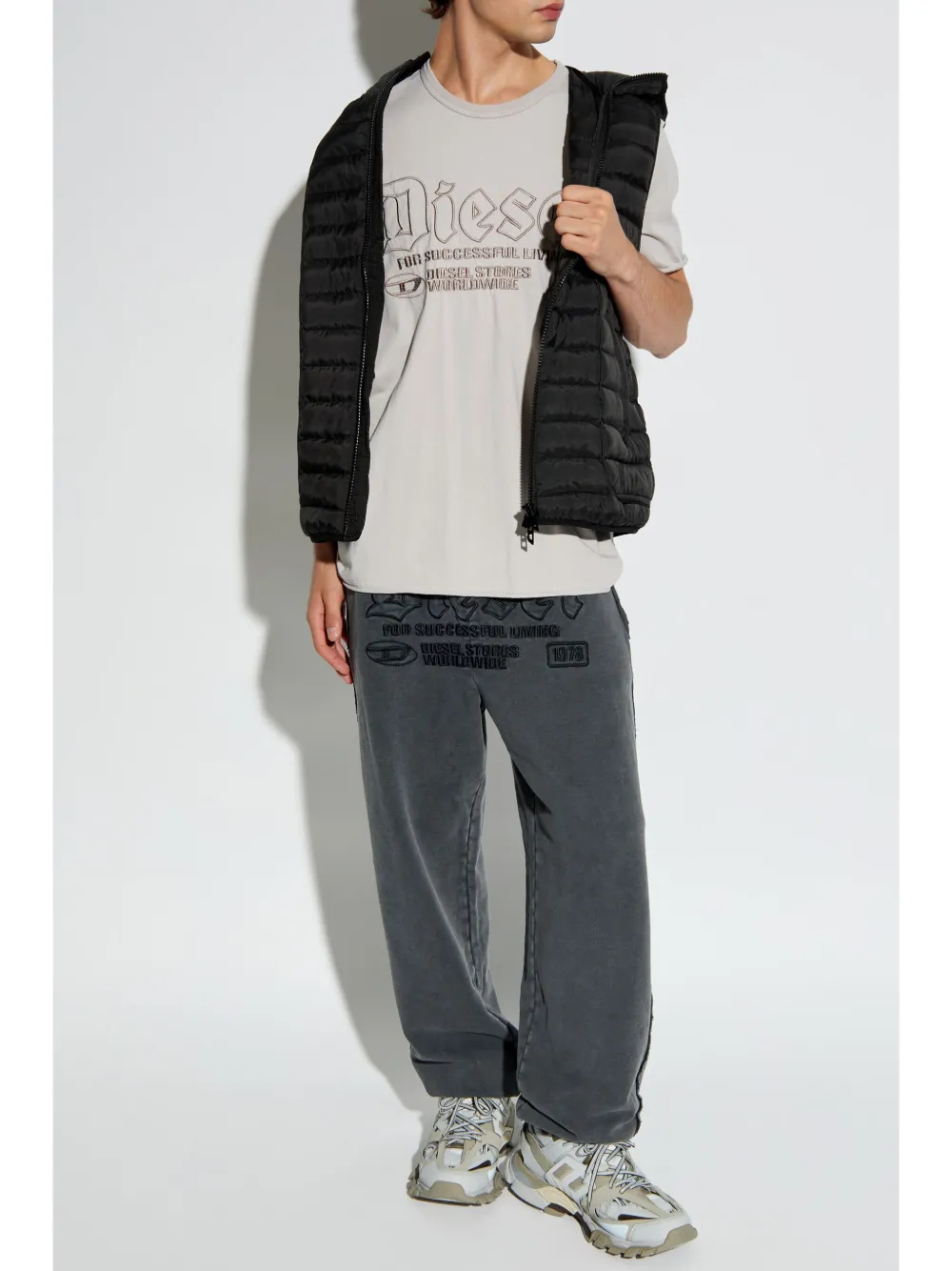 Diesel T-Rawjust T-shirt - Grijs