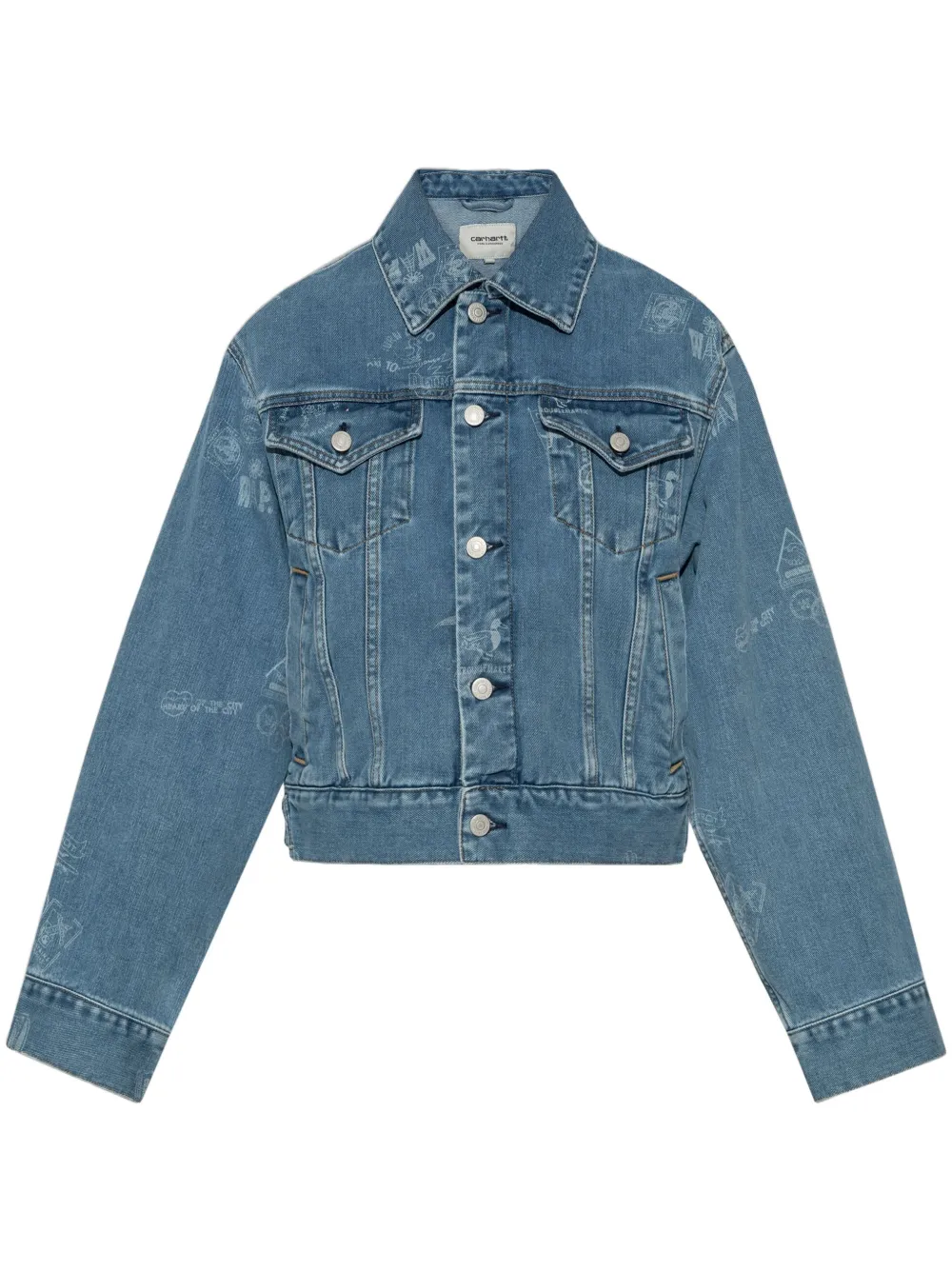 Womens blue carhartt jacket cheap
