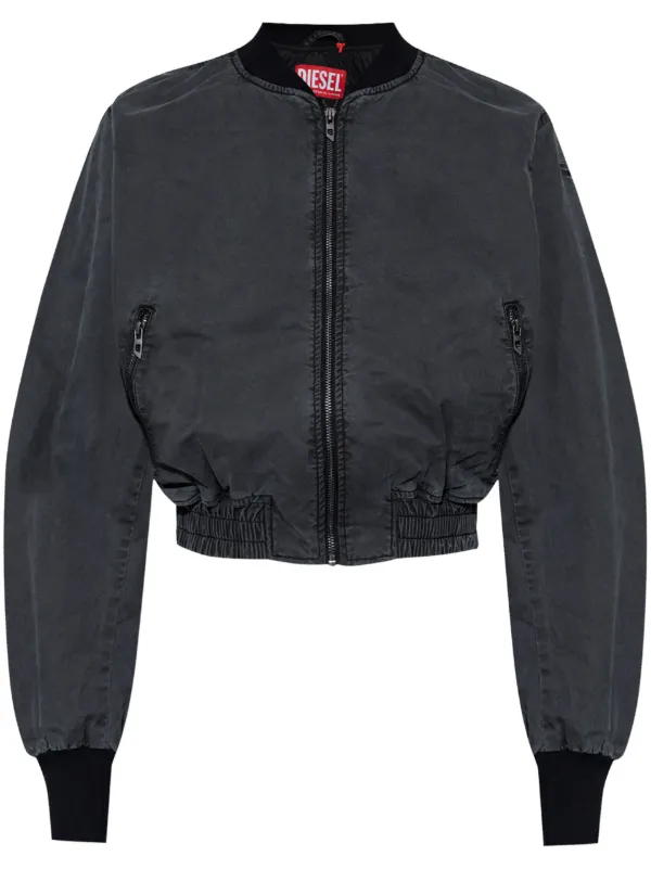 Womens black bomber outlet
