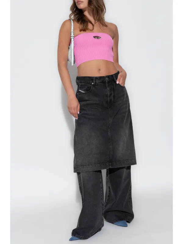 Diesel M-Clarksvillex Tube Top | Pink | FARFETCH