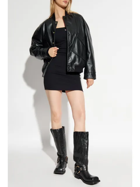 Diesel D-Hopy-D logo-appliqué mini dress A149560EJAI - 1