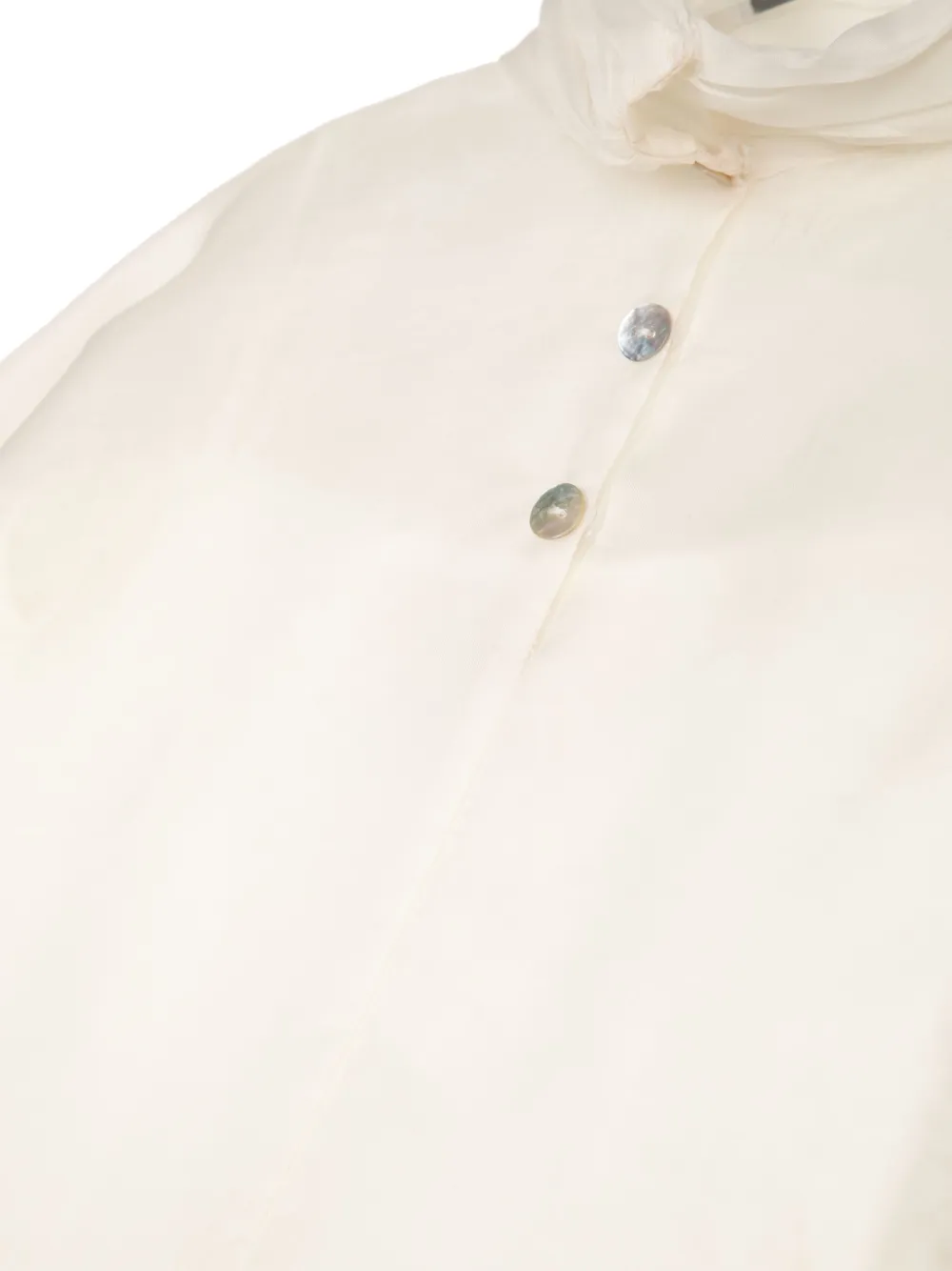 SHATHA ESSA DROP SHOULDER SILK TOP