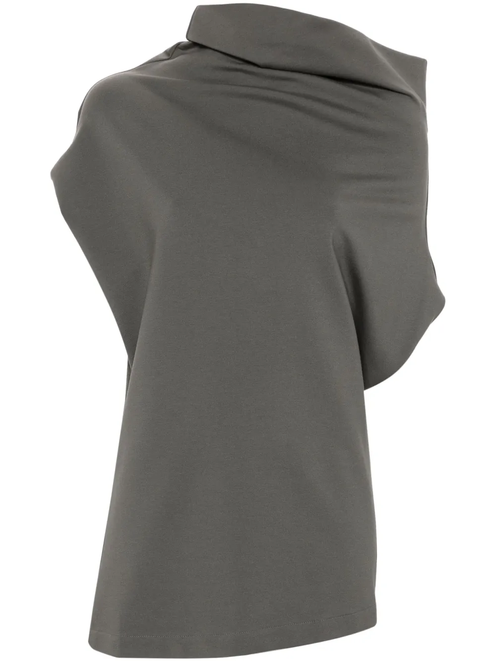Fabiana Filippi Asymmetrisch T-shirt Grijs