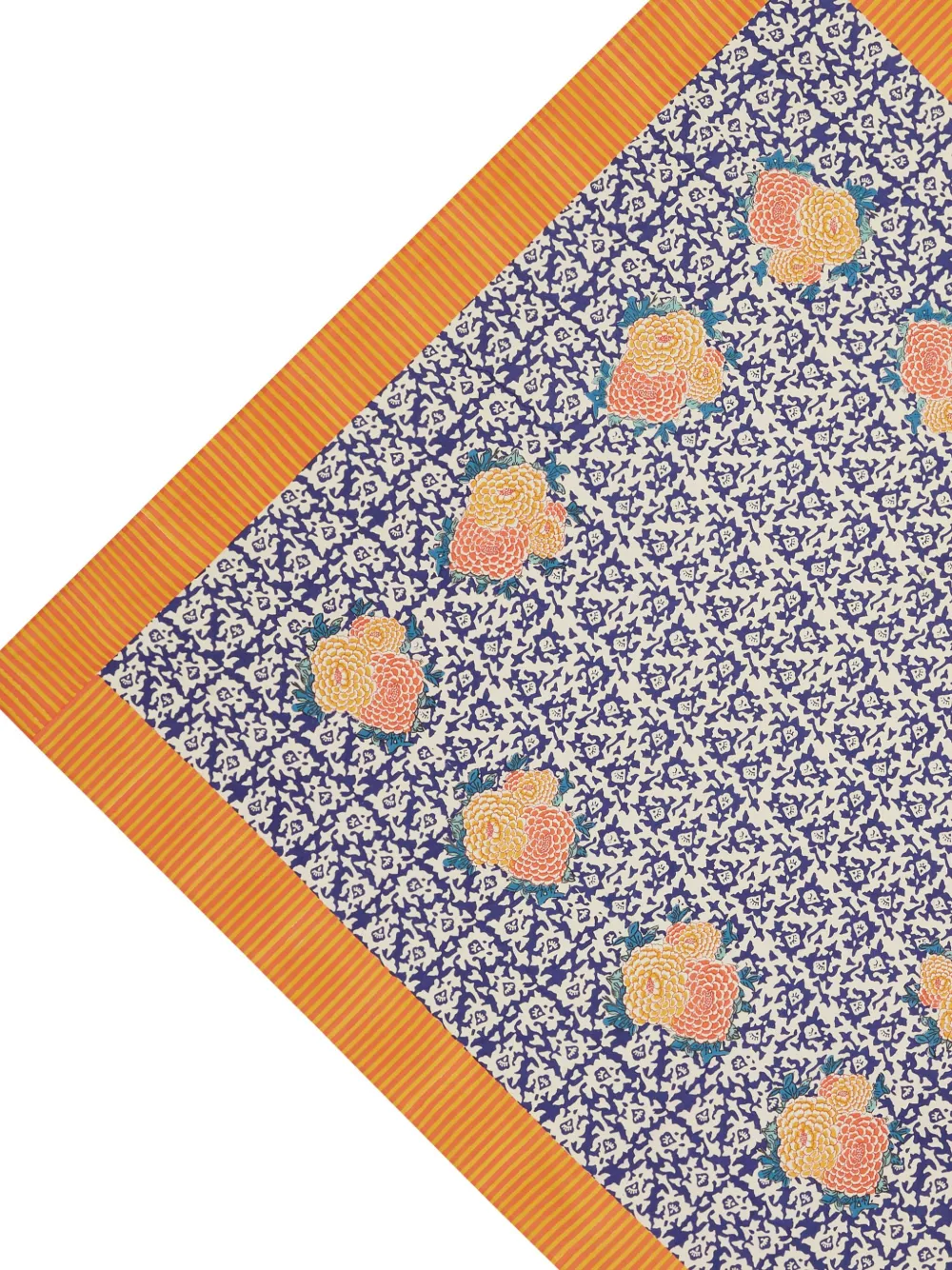 Lisa Corti Arabesque Corolla tablecloth (220x220cm) - Oranje