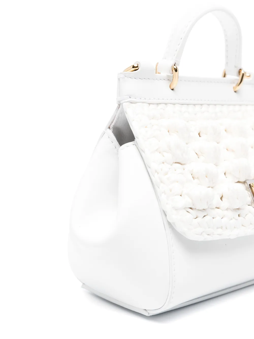 Dolce & Gabbana Kids Kleine Sicily handtas - Wit