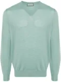 Canali merino-wool sweater - Green