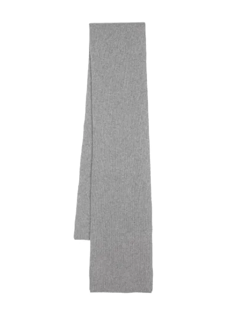 Canali ribbed-knit scarf