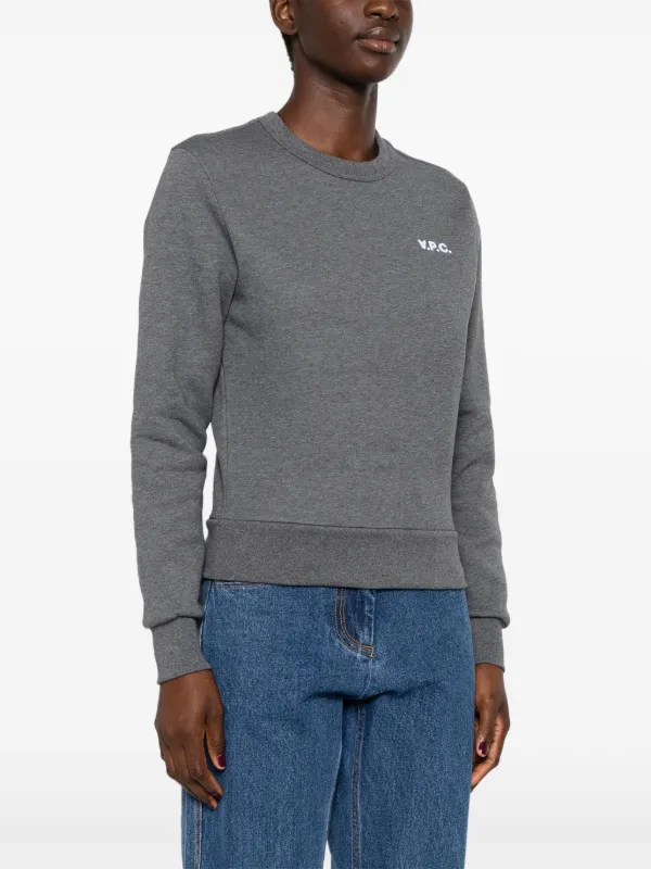 A.P.C.スウェット XL グレー 2023AW A.P.C. ロゴ スウェットシャツ | グレー | FARFETCH JP