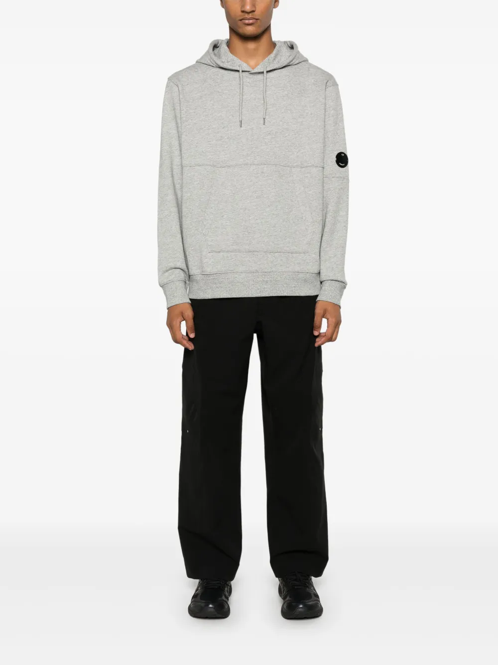 C.P. Company diagonal raised fleece hoodie | Hoodies | Image 2
