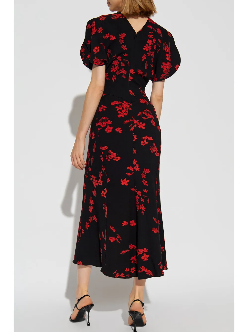 Victoria beckham floral dress discount