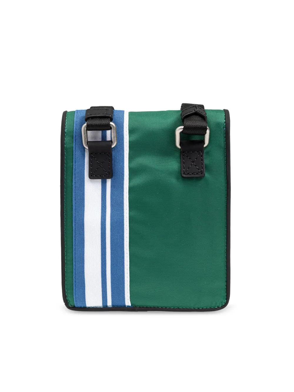 Moschino Schoudertas met logopatch Groen