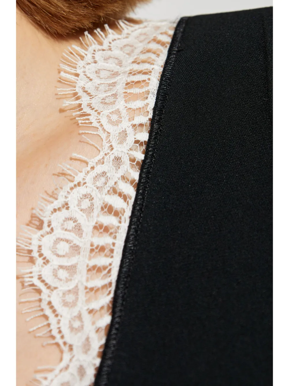 Shop Victoria Beckham V-neck Dress In Black