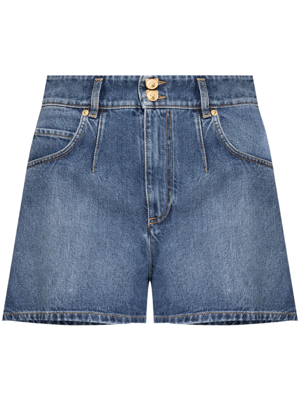 Moschino Shorts met beerprint Blauw