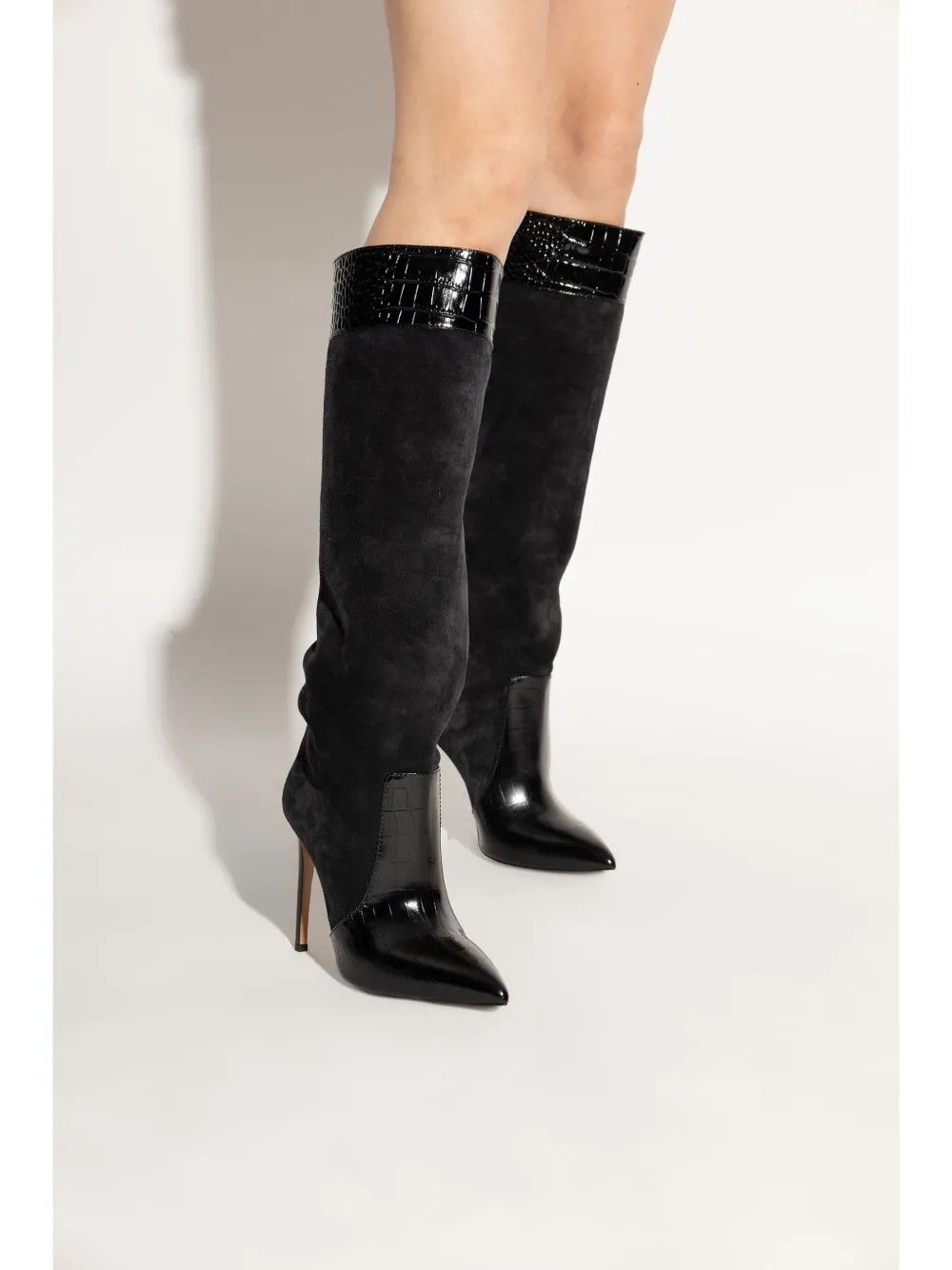 Paris Texas 105mm pointed-toe boots - Zwart