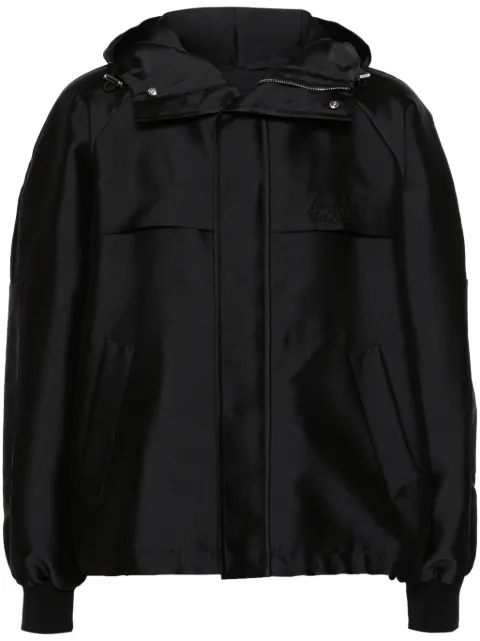 Alexander McQueen embroidered-logo jacket Men
