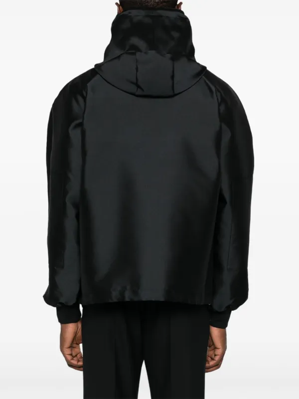 Alexander McQueen embroidered-logo Jacket | Black | FARFETCH JO