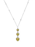 Juwelina Paris Radiant Heart necklace - Silver