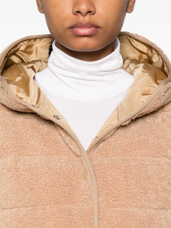 Moncler Audrieu Padded Jacket | Neutrals | FARFETCH