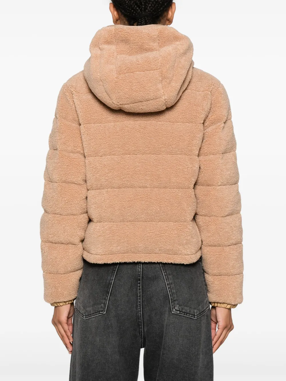 Moncler Audrieu gewatteerd jack Beige
