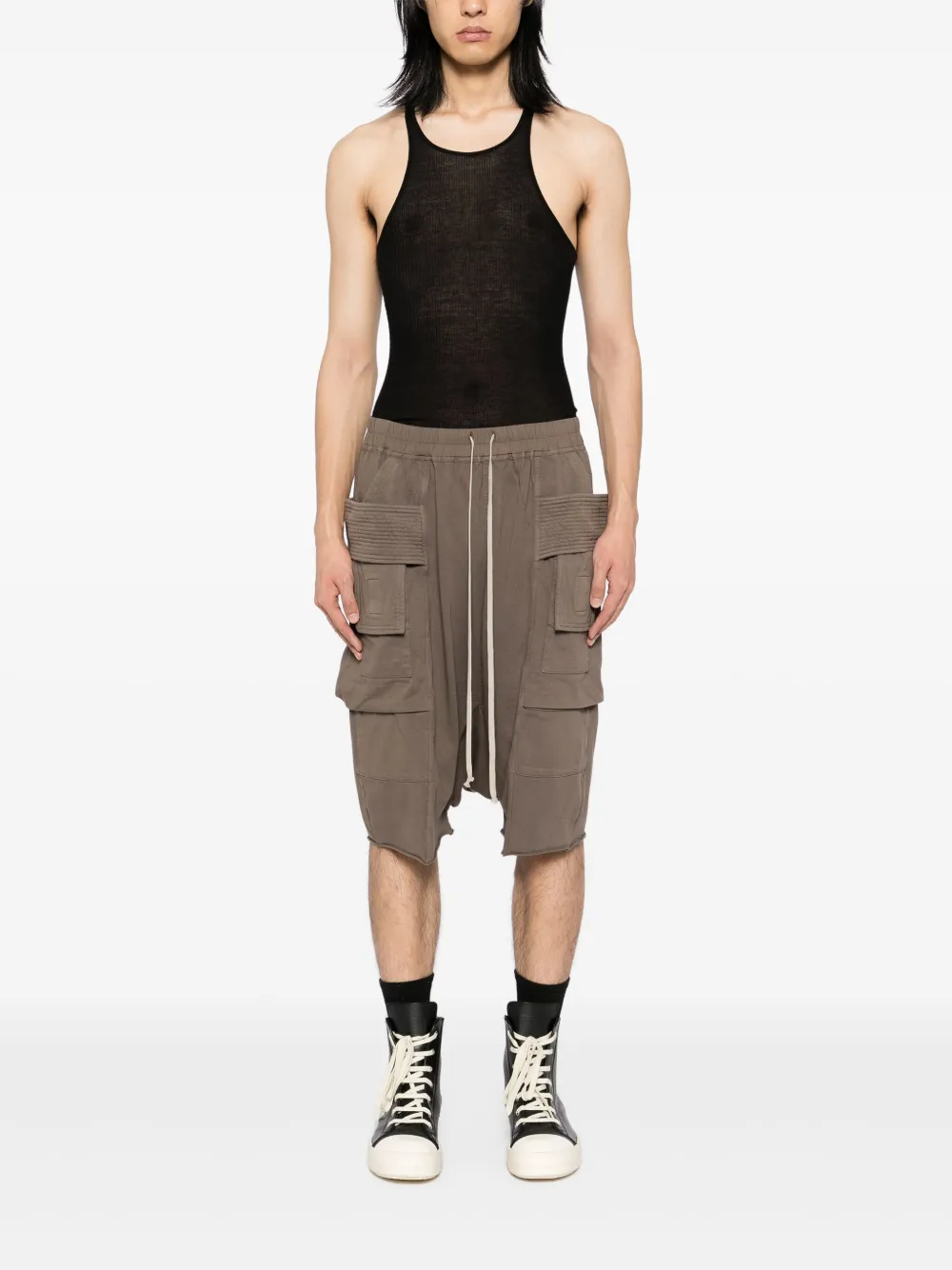Rick Owens DRKSHDW Jersey shorts - Bruin