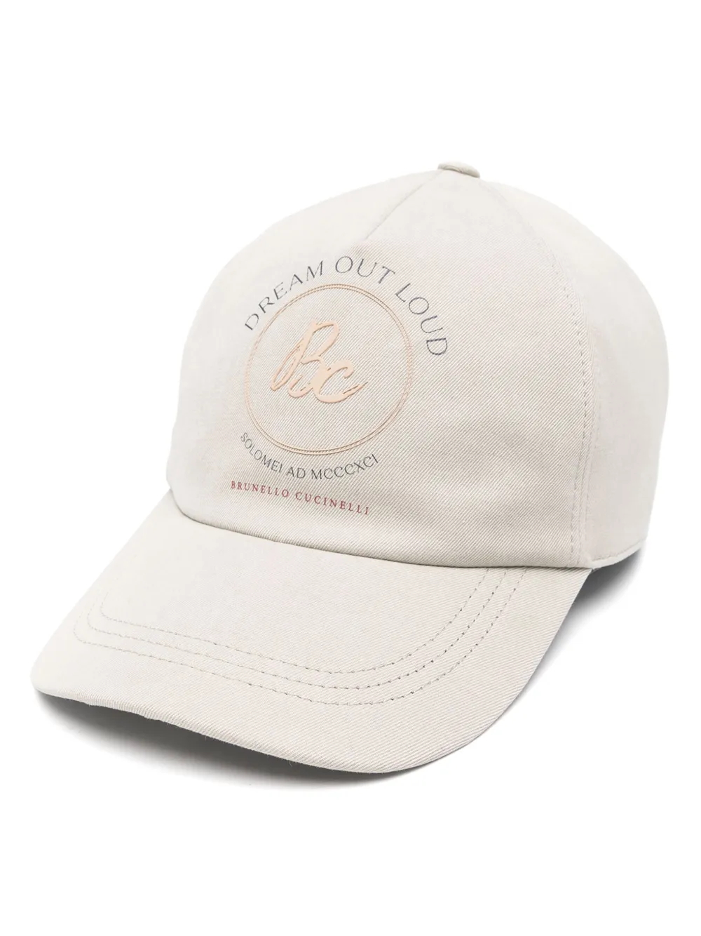 Versace logo-embossed baseball cap Women