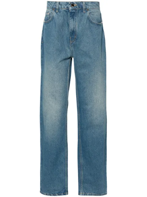 Casablanca jacquard straight-leg jeans