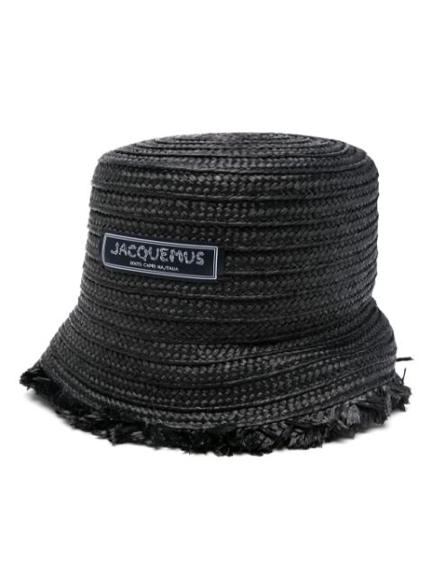 Jacquemus interwoven bucket hat Women