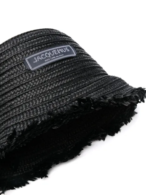 Jacquemus interwoven bucket hat 246AC6735203 - 1