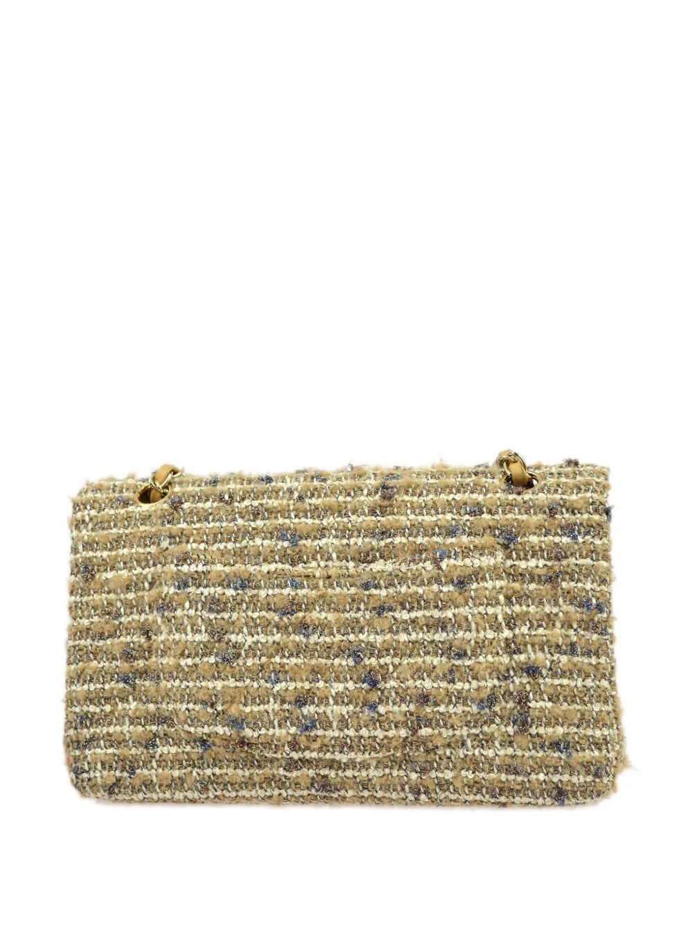 CHANEL Pre-Owned 2006 medium Classic Double Flap schoudertas - Beige