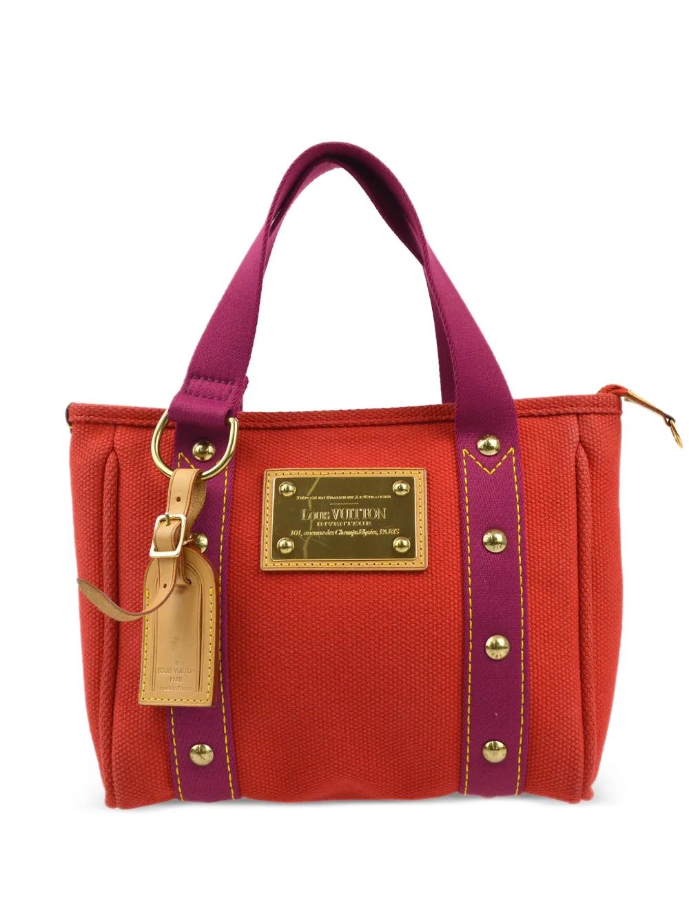 Louis Vuitton Pre Owned 2005 Antigua Cabas PM Tote Bag Red FARFETCH UK