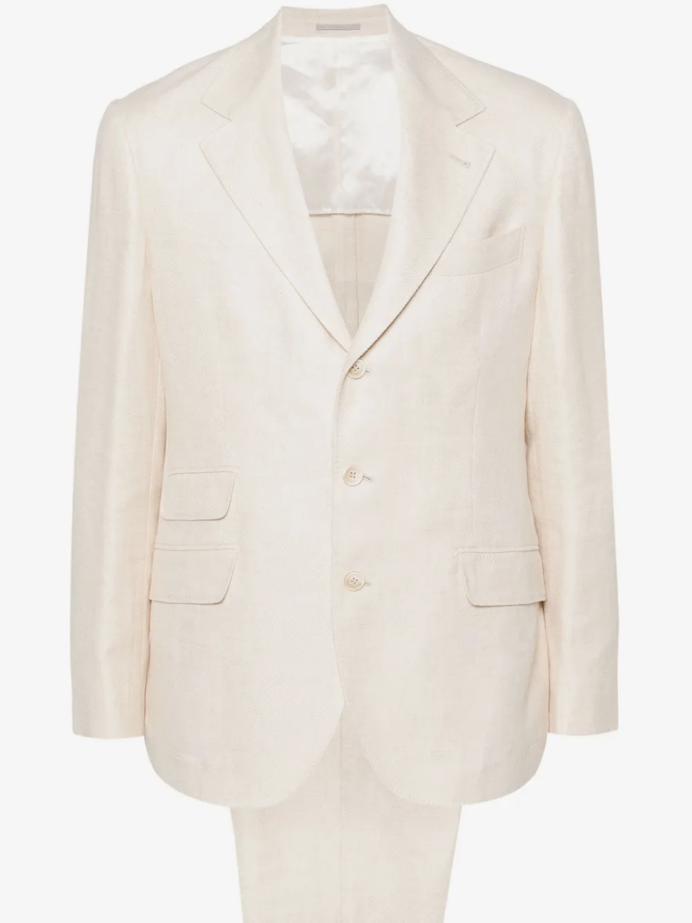Brunello Cucinelli シングルスーツ | ニュートラル | Image 1