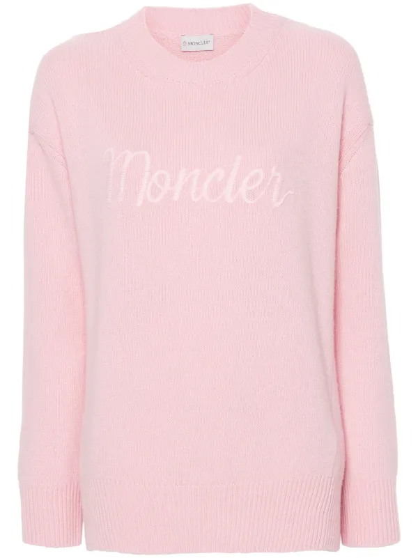 Pink moncler jumper shop