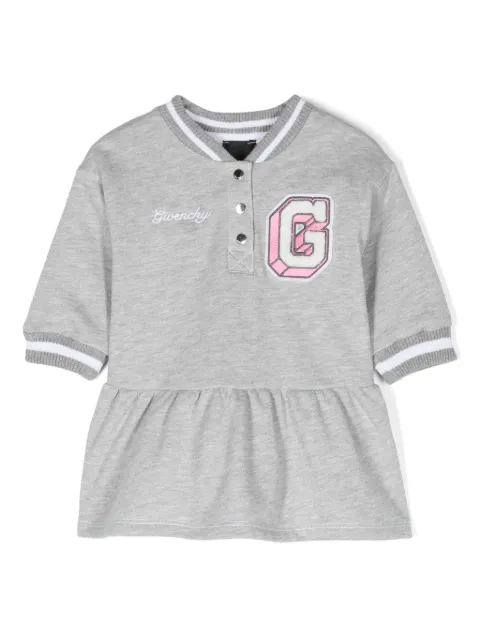 Givenchy Kids logo-patch dress