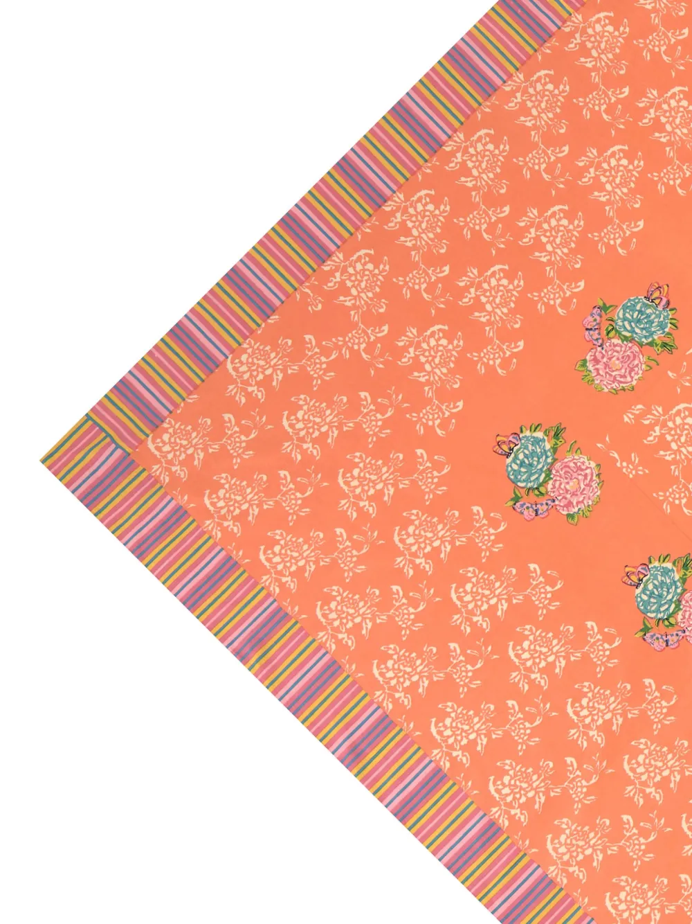 Lisa Corti Kandem Queen Peach tablecloth (220x220cm) - Oranje