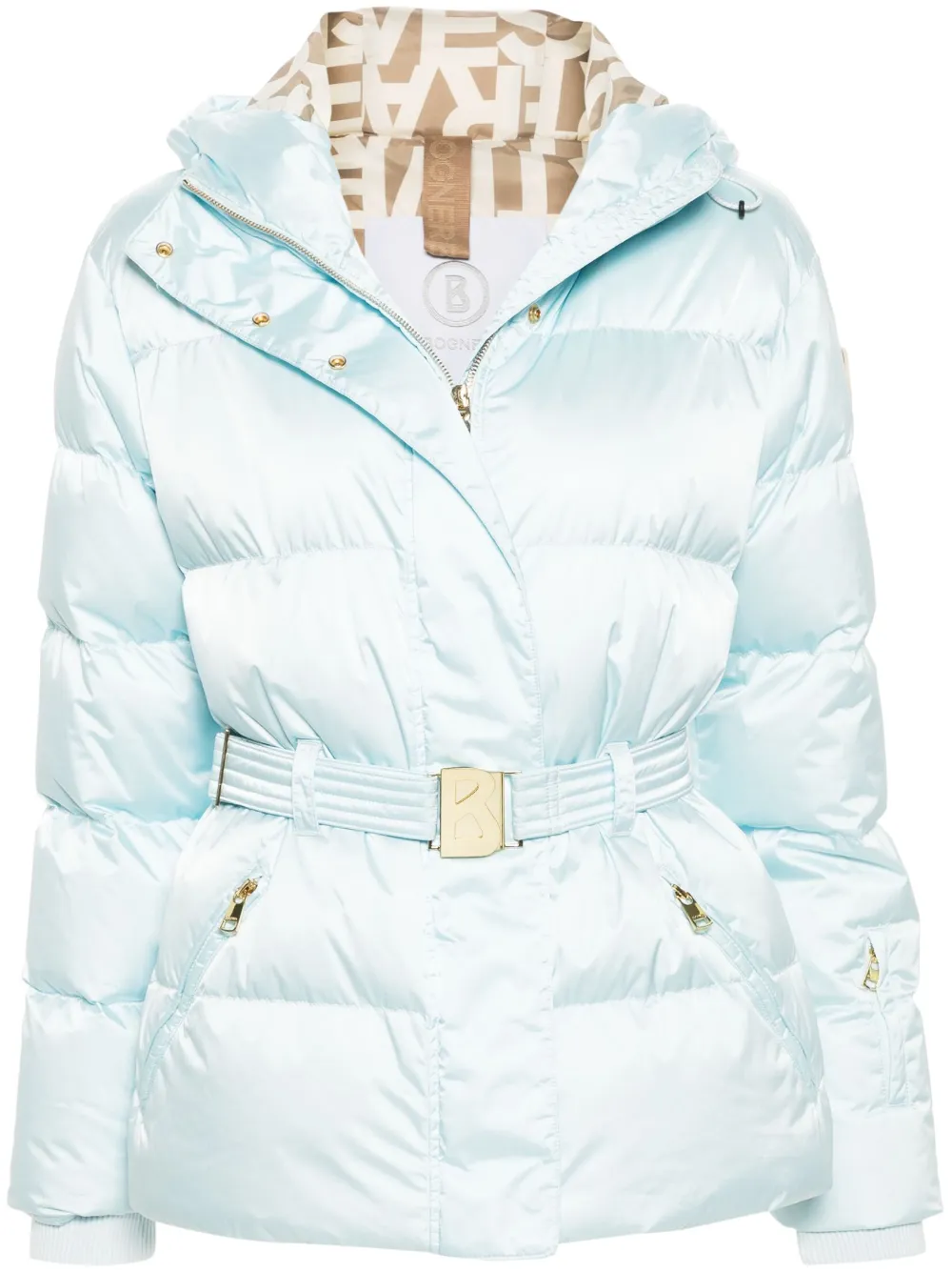 BOGNER - Selma ski jacket - women - Recycled Polyamide/Recycled Polyester/Polyurethane/Goose Down/Goose Feather - 40 - Blue