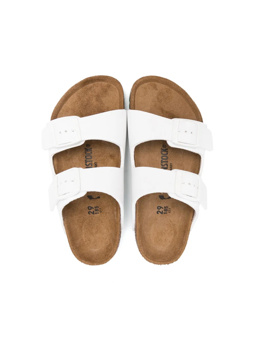 Birkenstock Kids Arizona sandals White