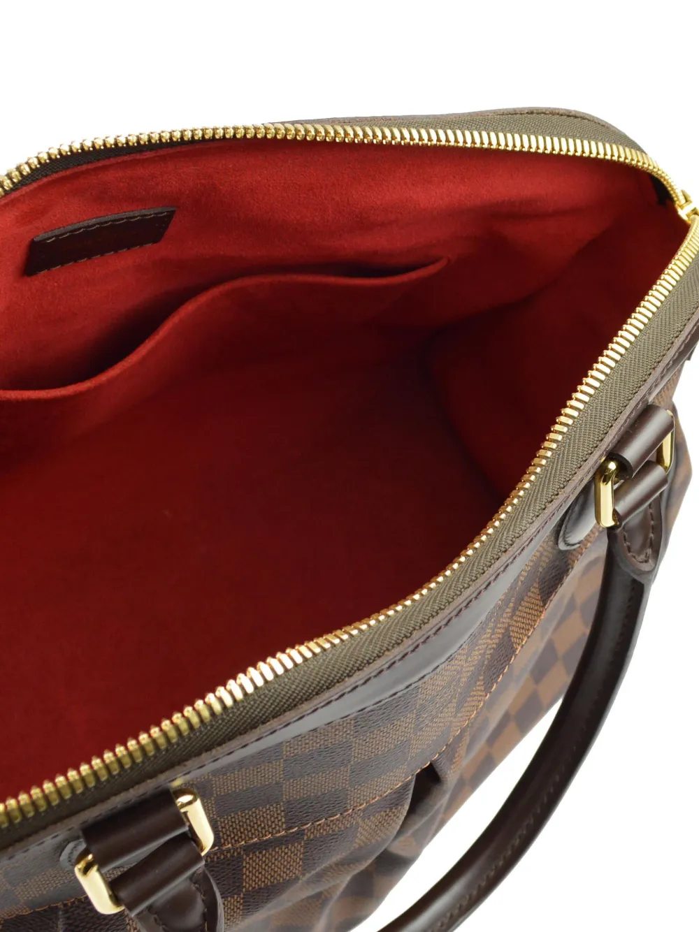 Pre-owned Louis Vuitton 2009 Trevi Gm Handbag In Brown