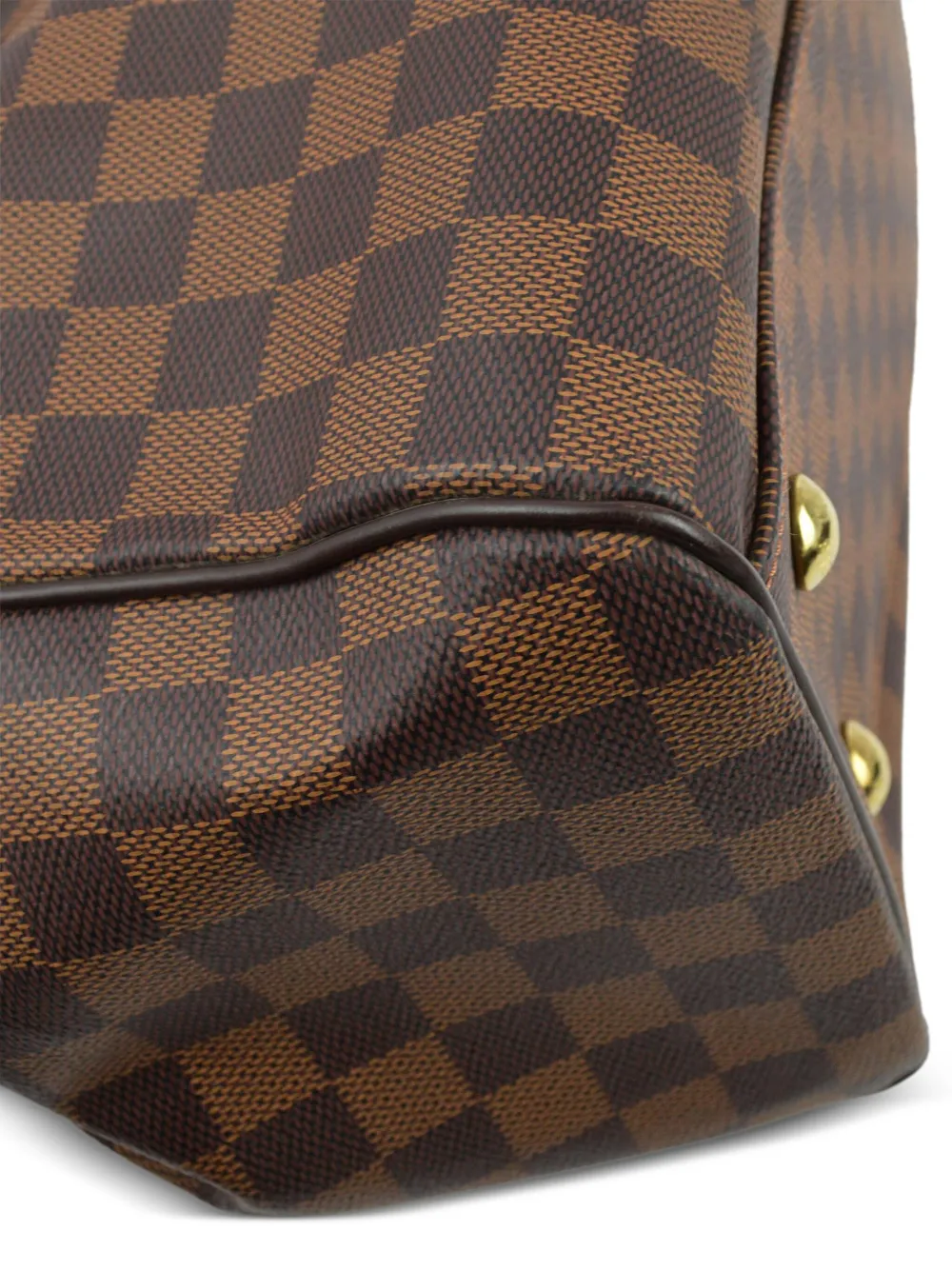 Pre-owned Louis Vuitton 2009 Trevi Gm Handbag In Brown