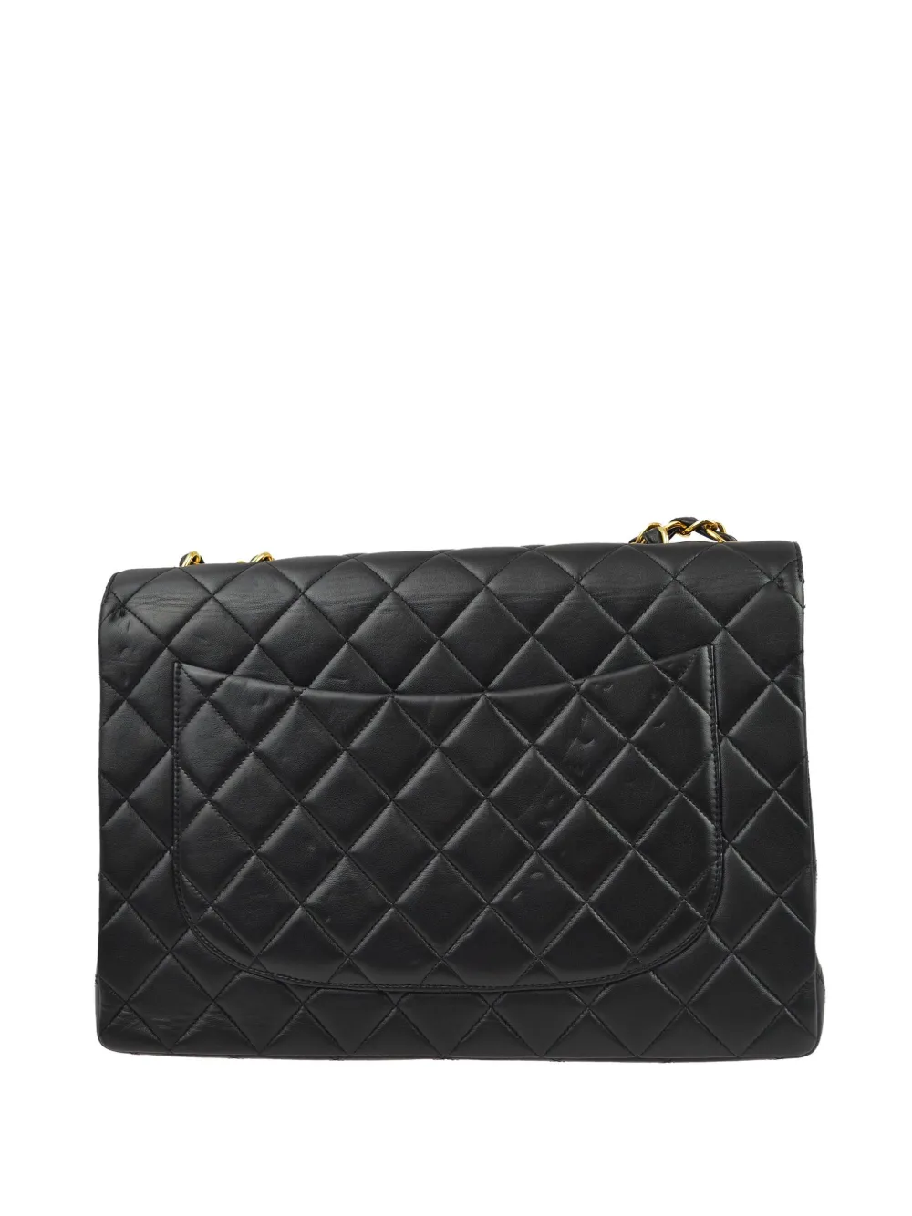 CHANEL Pre-Owned 1997 Jumbo Classic Flap schoudertas - Zwart
