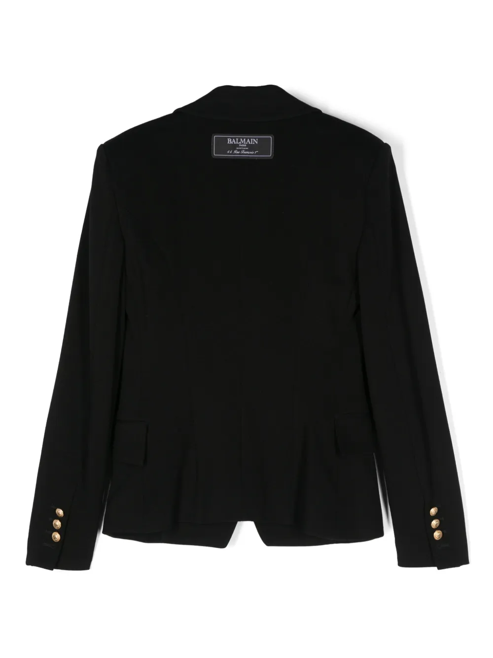 balmainkids Balmain Kids Jersey blazer - Zwart