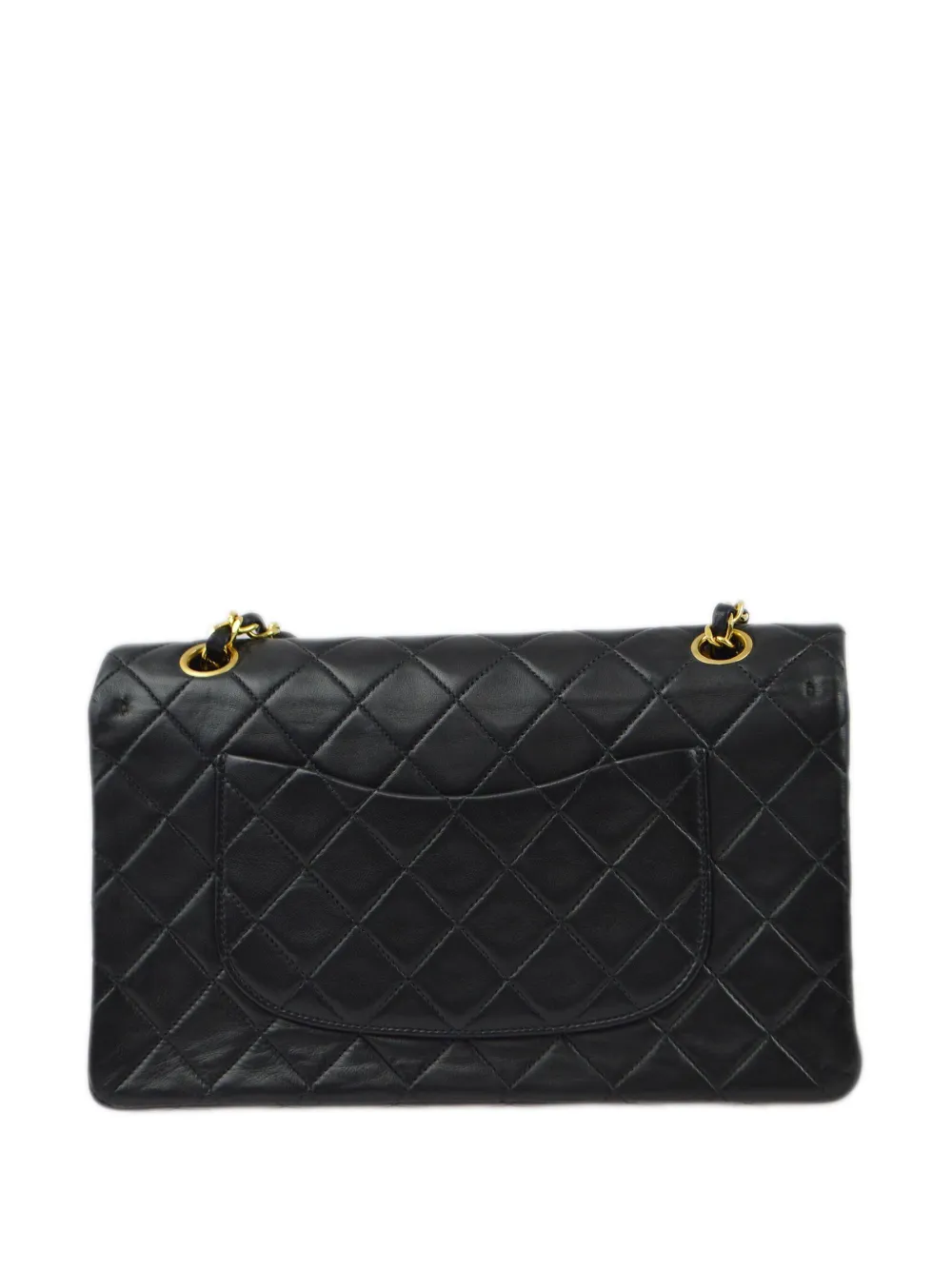 CHANEL Pre-Owned 1992 Double Flap medium schoudertas - Zwart
