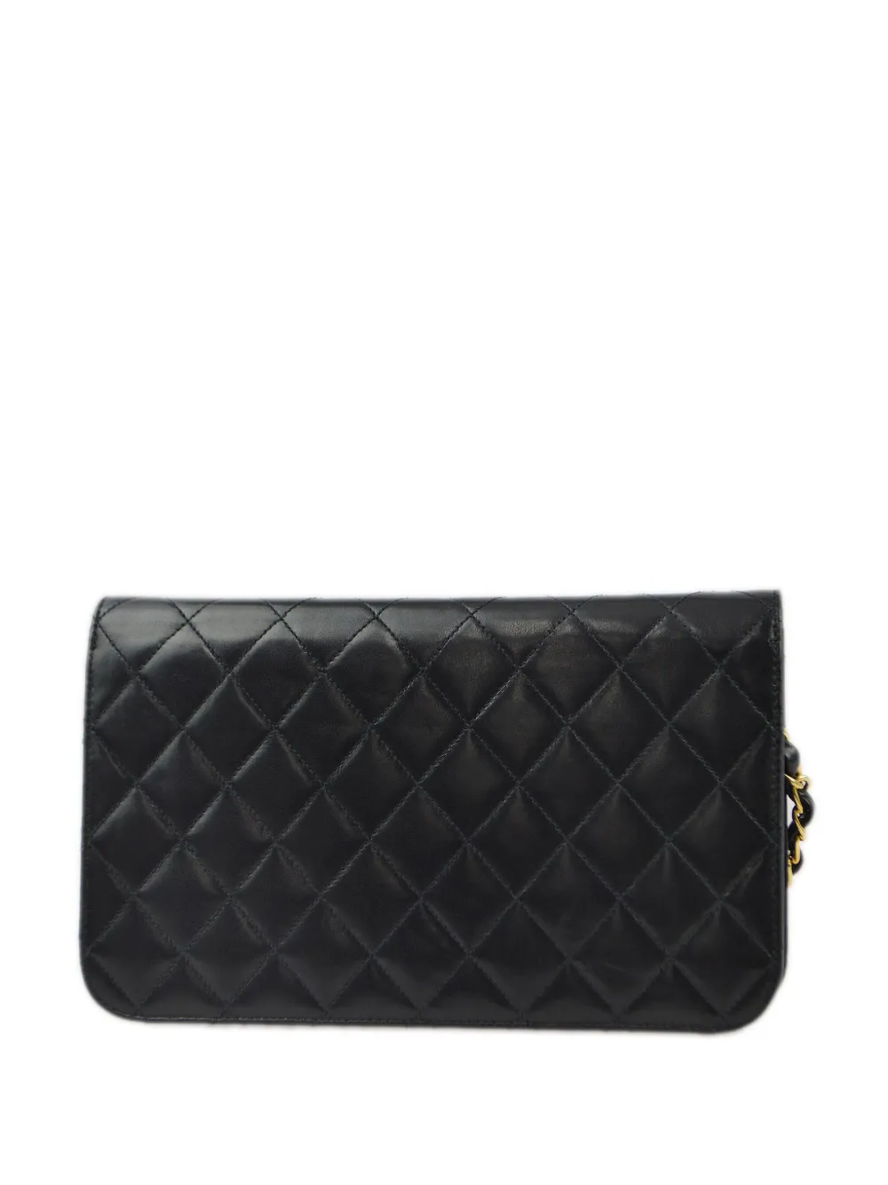 CHANEL Pre-Owned 2002 diamantvormige gewatteerde schoudertas - Zwart