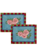 Lisa Corti American Mat placemat (set of two) - Blue