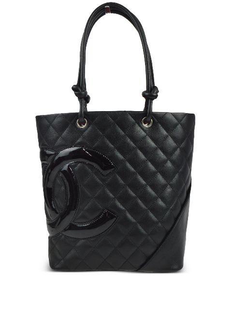 HOT SALE CHANEL 2006 Cambon line tote bag Women