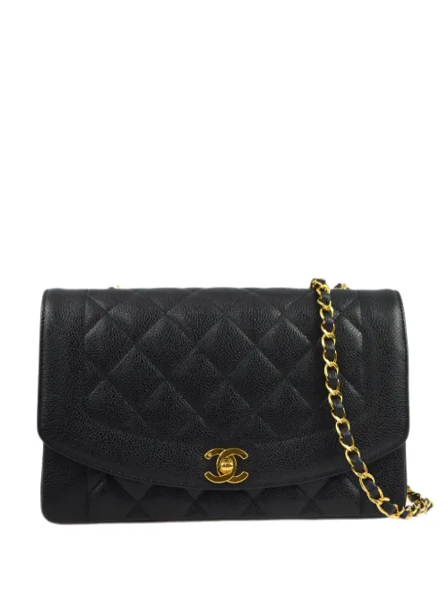 Sac porté épaule Diana médium (1995) - CHANEL Pre-Owned - Modalova